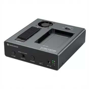 Dokavimo stotelė GrauGear G-M2ST235-CL, skirta M.2 NVMe/SATA SSD ir 2.5/3.5 colių HDD