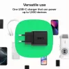 Green Cell PowerSource Solo30 30W Juodas – USB-C vieno prievado įkroviklis