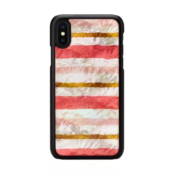 Mobiliojo telefono dėklas iKins iPhone XS / iPhone XS Max Short Cake Black apsauginis dangtelis
