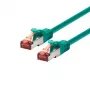 LOGON TCF66F150G tinklo kabelis Cat6a F/UTP (FTP) 15 m žalias RJ-45–RJ-45
