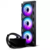 Phanteks Glacier One 360M25 LCD skystas aušinimas su 6 colių ekranu – 360 mm, juodas