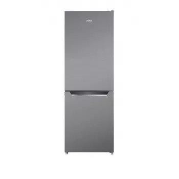 Šaldytuvas-šaldiklis AMICA FK2425.4UNTX(E) laisvai pastatomas 277 L bendras, apatinis šaldiklis 74 L, inverteris, sidabrinis, 1593×540×550 mm