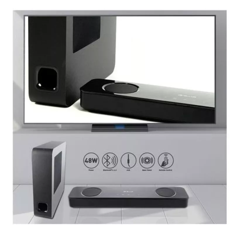 Garsiakalbis, Tellur Bluetooth Soundbar 2.1, 60W