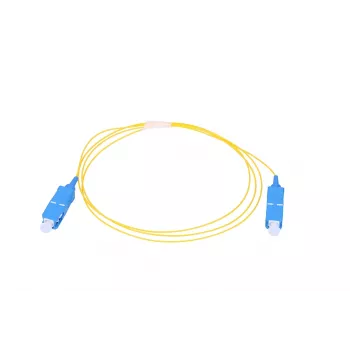 Patchcord Extralink SC/UPC–SC/UPC vienmodis simplex 900 µm, 1,5 m