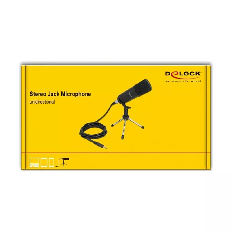 DeLOCK Professional kompiuterinis podkastų mikrofonas