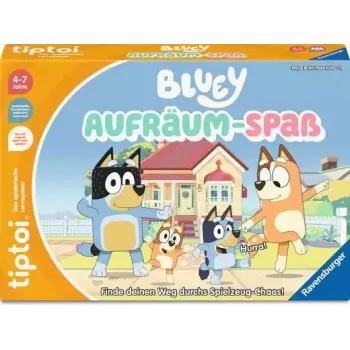 Stalo žaidimas tiptoi Bluey Tidy-Up Fun