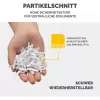 Fellowes Powershred LX50 popieriaus smulkintuvas, smulkinimas į daleles, juodos spalvos
