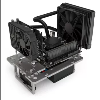 Streacom BC1 Mini V2 titan – kompaktiškas benchtable su ATX suderinamumu