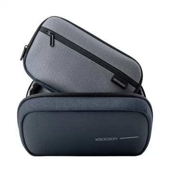 Kosmetinė XDDESIGN First-Class All-in-One Travel Organiser P706.3425, granato spalva, užtrauktuku, 380 g, 17×27,5 cm