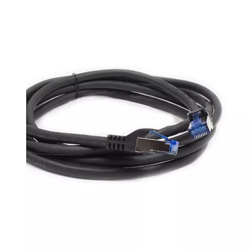 Good Connections Cat.6A jungiamasis kabelis SmartFLEX HF juodas 0,25m