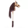 Arklinkas ant lazdos HOPPIHORSE Hobby Horse A3 smėlio spalvos