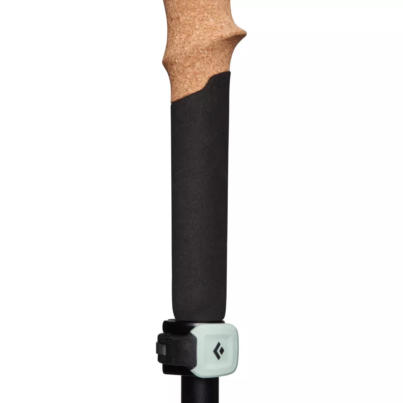 Trekking lazdos Pursuit FLZ S/M, Fitness Device juoda/žalia, 1 pora, 110-125 cm