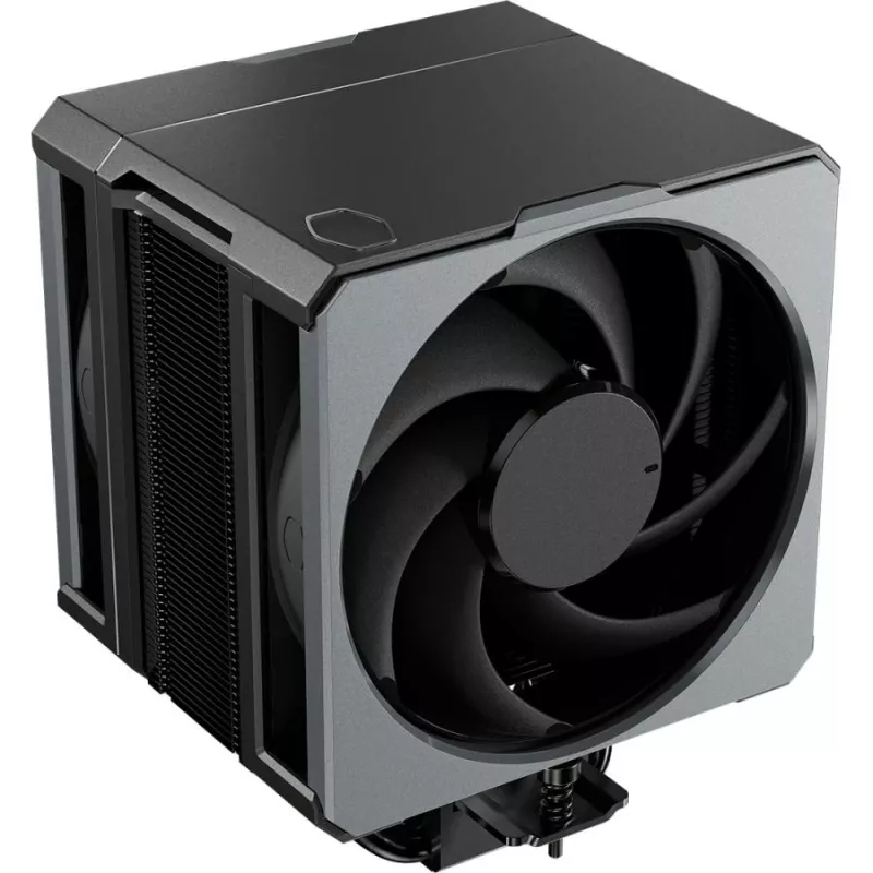 Oro aušintuvas Cooler Master Hyper 612 APEX 120 mm Juodas, 6 šilumos vamzdeliai, 2400 RPM, 75,2 CFM, 4 kontaktų