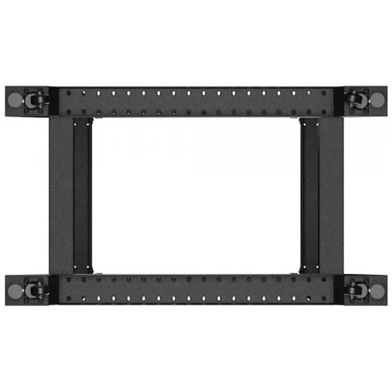 Lanberg Atviras Stovas 22U 600x1000 Juodas (22HE, 19 col.)