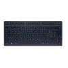 Belaidė klaviatūra Bluetooth CHERRY KW 7100 MINI BT QWERTZ Šveicariška mėlyna