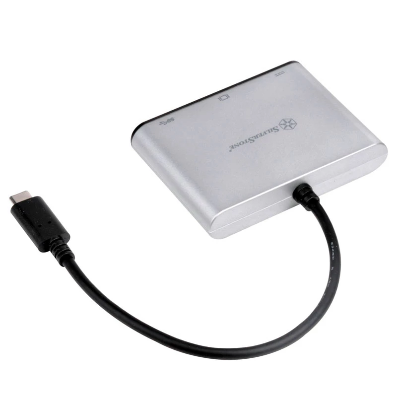 Išorinis vaizdo adapteris SILVERSTONE CH7517 USB-C į VGA