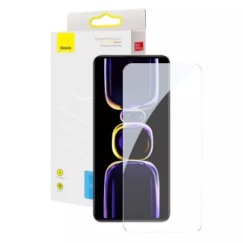 Baseus P60012059201-00 grūdinto stiklo apsauginis stiklas Redmi K60 / K60 Pro ekranui, su oleofobine danga