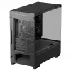 PC korpusas Midi Tower DeepCool CG380 3F – juodas, 235×437×451 mm, su 2x120 mm šoniniais ir 1x120 mm galiniu ventiliatoriumi, maitinimo šaltinis apačioje, 2,5 colio/3,5 colio kietieji diskai