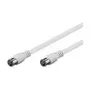 Wentronic Goobay SAT jungiamasis laidas, F-Quick, 100% ekranuotas, baltas, 2,5 m - F-Kištukas (Quick) F-Kištukas (Quick) (50748)