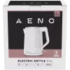 AENO elektrinis virdulys EK2: 1850-2200W, 1,5 l, Strix, dvigubos sienelės, neįkaitantis korpusas, automatinis išsijungimas, apsauga nuo virimo be vandens