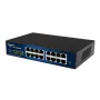 Valdomas jungiklis ALLNET 112534 L2 Gigabit Ethernet 16 prievadų 19U Juodas