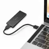 QOLTEC 51854 išorinis M.2 SATA SSD korpusas USB 3.0 be įrankių