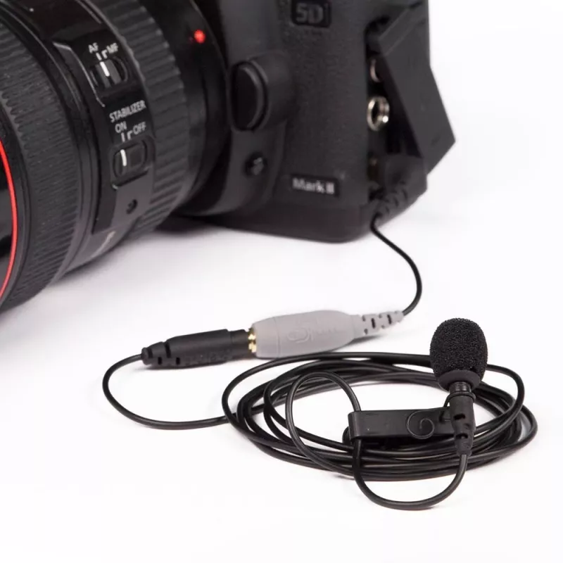 Lavalierinis mikrofonas RØDE smartLav+ — laidinis, visakryptis, 3,5 mm, 20–20 000 Hz, -35 dB jautrumas, 2 vnt., dėklas