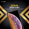 Apsauginis ekrano stiklas Shock Eliminator X-ONE, skirtas iPhone 7 Plus – juodas
