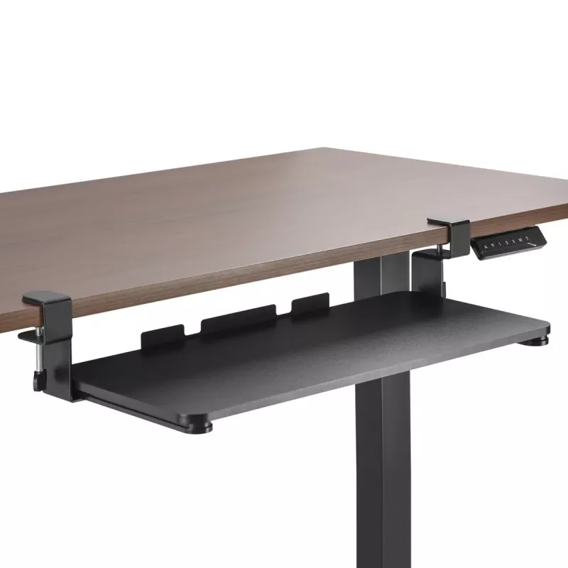 Maclean MC-839 stumdoma lentyna klaviatūrai ir pelei | Po stalu tvirtinamas laikiklis | Ergonomiška darbo vietos sistema