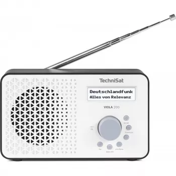 TV priedėlis TECHNISAT VIOLA 200 baltas/juodas HD DVB‑S2
