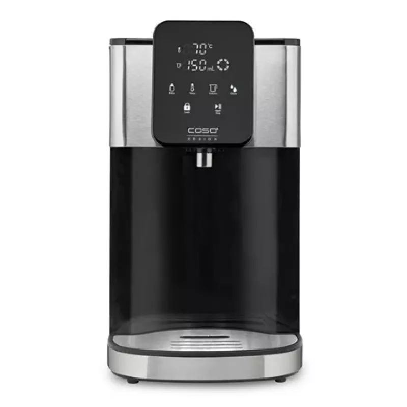 Elektrinis virdulys Caso Turbo Karšto vandens dozatorius HW 1660 – 4 l, 2600 W, juoda/nerūdijantis plienas