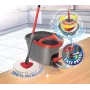 Šluota Vileda Easy Wring & Clean Fiber pilkai raudona