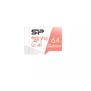 MicroSDXC atminties kortelė Silicon Power 64GB UHS-I Class 10 SP064GBSTXDV3V20SP