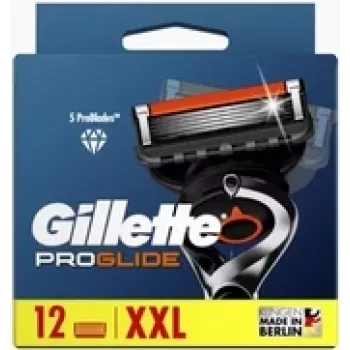 Gillette Fusion5 ProGlide atsarginiai peiliukai, 12 vnt.