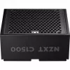 NZXT C1500 Platinum, juodas PC maitinimo blokas, 1x 16 kaiščių jungtis vaizdo plokštei, 6x PCIe, kabelių valdymas, 1500 W