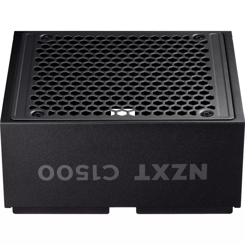 NZXT C1500 Platinum, juodas PC maitinimo blokas, 1x 16 kaiščių jungtis vaizdo plokštei, 6x PCIe, kabelių valdymas, 1500 W