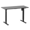 Ergo Office Vieno Variklio Elektrinis Stalas, Reguliuojamo Aukščio, Stovimai Pozicijai, max. 80kg, max. aukštis 1160mm, ER-443