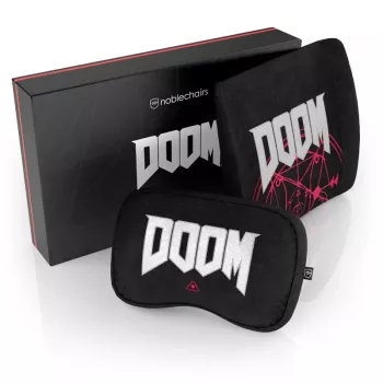 noblechairs Memory Foam Pagalvėlių Rinkinys – DOOM Leidimas