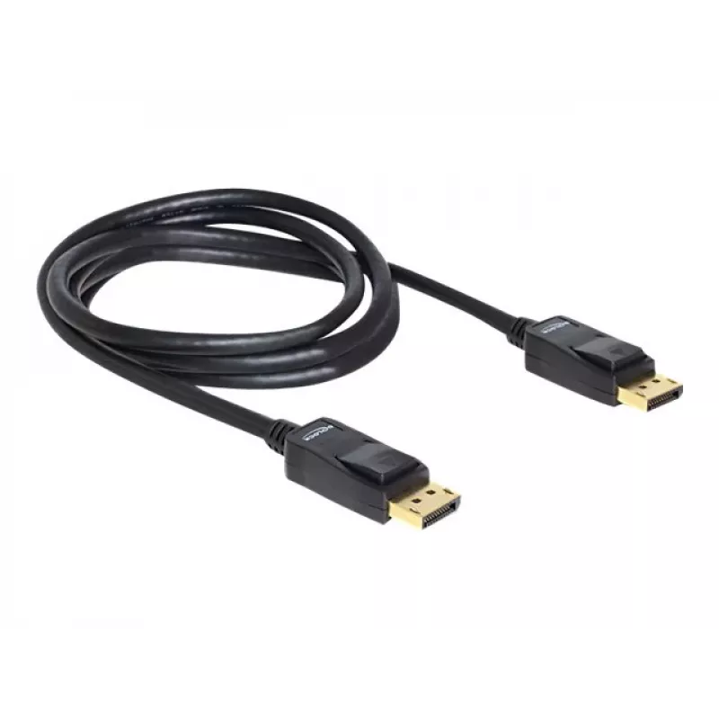 DisplayPort kabelis DeLOCK 82585 2m Juodas