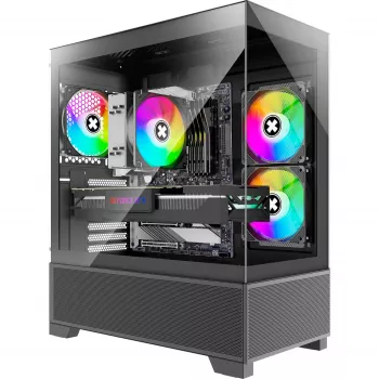 Miditower ATX korpusas be maitinimo šaltinio XG172 Xilence