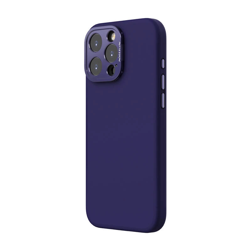 Dėklas Nillkin LensWing Magnetic iPhone 16 Pro Max — violetinis, magnetinis užsegimas, tikslūs išpjovimai