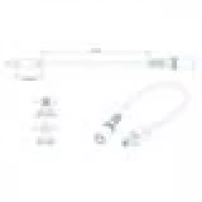 Maitinimo laidas TELTONIKA PR2PD01B, 0,1 m, 4 kontaktų, juodas