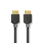 Nedis Premium High Speed 2 m HDMI Kabel mit Ethernet, 4K, 3D unterst&uumltzt: 1080p und h&oumlher, 3D, 4K und Deep Color Kontakte: vergoldet Kabell&au