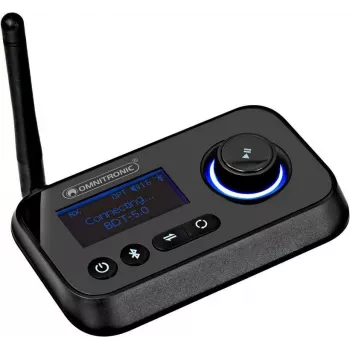 Belaidis garso siųstuvas-imtuvas Omnitronic BDT-5.0 Bluetooth 5.0, 30 m