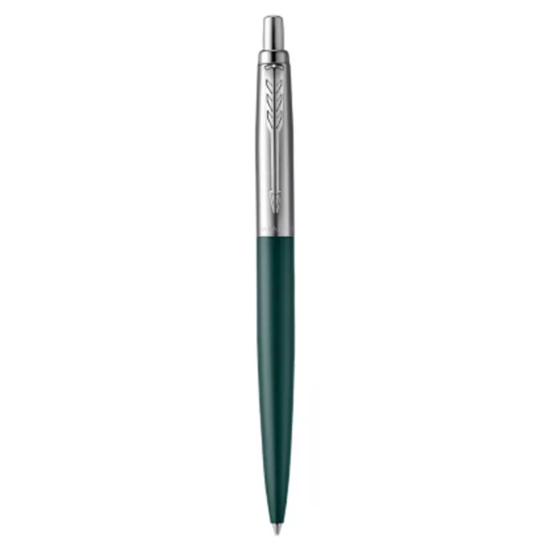 Parker 2068511 mėlynas tušinukas su segtuku, ištraukiamas, vidutinio storio rašiklis, 1 vnt.