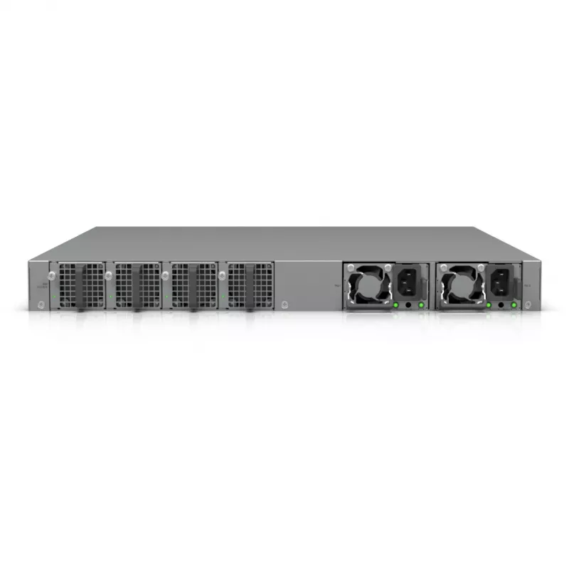 Tinklo jungiklis Ubiquiti UniFi ECS-24-POE — valdomas L2/L3, 24× 10G RJ-45, PoE, 1U, pilkas