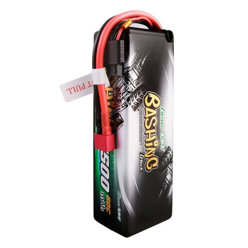 Gens ace G-Tech 5500mAh 11.1V 3S1P 60C HardCase 15# akumuliatorius RC automobiliams
