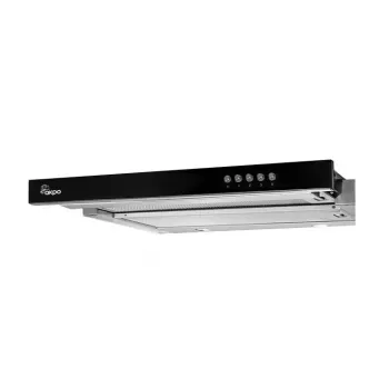 Akpo WK-7 Light Glass 50 Gartraukis po spintele Nerūdijantis plienas, Juoda
