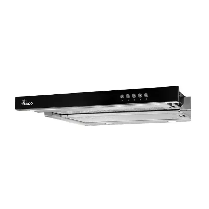 Akpo WK-7 Light Glass 50 Gartraukis po spintele Nerūdijantis plienas, Juoda