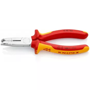 Knipex 13 46 165 kabelių nuėmiklis Raudona, Geltona